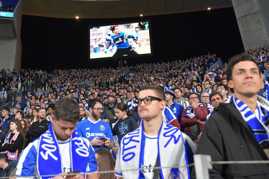 Adeptos do FC Porto no Dragão (Foto: Rogério Ferreira/Kapta+)
