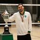 Lourenço Martins conquistou a primeira Taça de Portugal da carreira. Foto Mariana Tenório