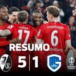 Friburgo atropela o Genk com mão cheia de golos (resumo)