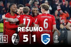 Friburgo atropela o Genk com mão cheia de golos (resumo)