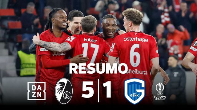 Friburgo atropela o Genk com mão cheia de golos (resumo)