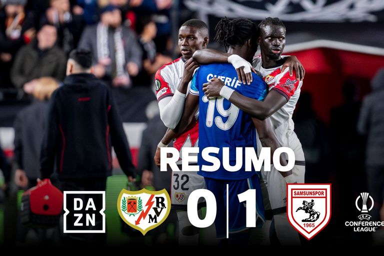 Rayo Vallecano-Samsunspor-Resumo