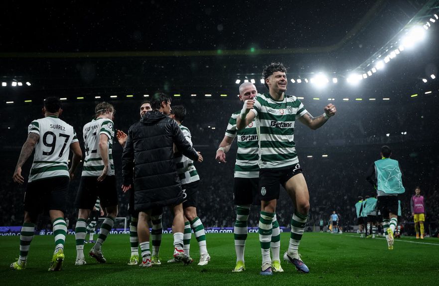 Sporting garantiu o apuramento para os quartos de final da Liga dos Campeões - Foto: Sporting CP