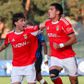 Jogadores do Benfica festejam na Youth League (foto: SL Benfica)