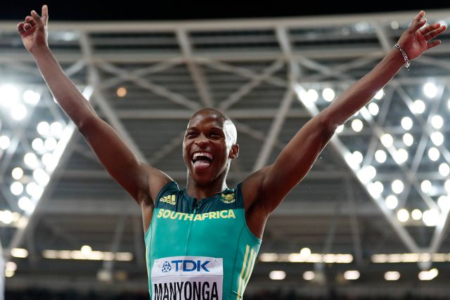 Luvo Manyonga sagrou-se campeão mundial em 2017 (IMAGO)