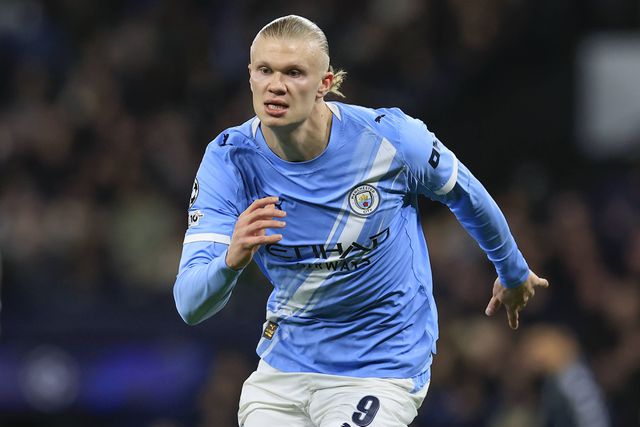 Erling Haaland foi titular e marcou na eliminação do Man. City na Champions com o Real Madrid