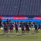 Treino do Barcelona antes da meia-final da Liga dos Campeões Feminina