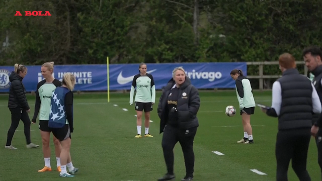Chelsea prepara-se para a meia-final da Liga dos Campeões feminina