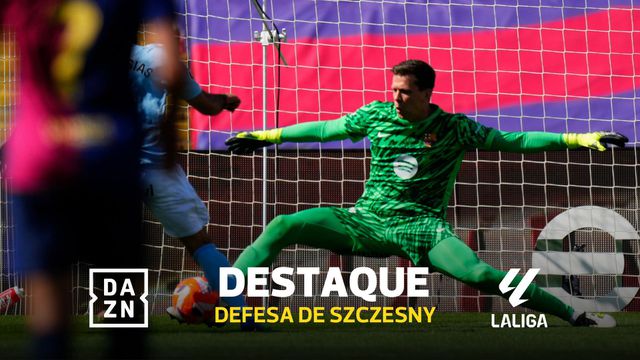 Redenção de Szczesny com duas defesas em dois segundos (vídeo)