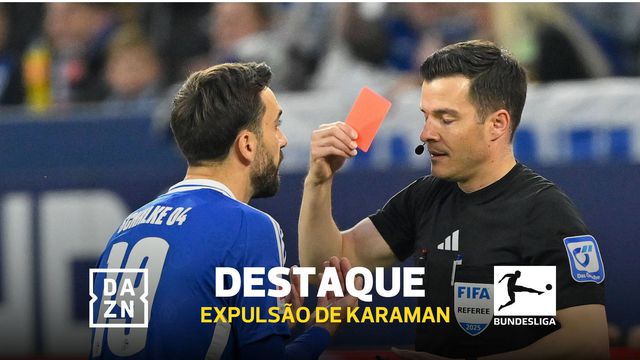 Belo exemplo dado pelo capitão! Expulso aos 67 segundos!