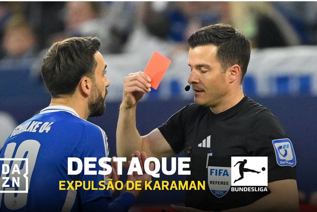 Belo exemplo dado pelo capitão! Expulso aos 67 segundos!