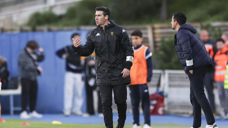 Adjunto de Ian Cathro reconhece que a equipa não esteve ao seu melhor nível (Foto: Miguel A. Lopes/LUSA)
