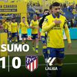 Essugo ameçou, Munoz marcou e Las Palmas venceu o Atlético de Madrid (resumo)