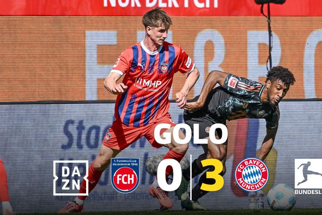 Coman marcou pelo buraco da agulha e já cheira a goleada do Bayern (vídeo)