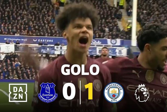 Assistência de Matheus Nunes desbloqueia o nulo em Goodison Park (vídeo)
