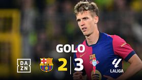 VÍDEO: Barcelona não baixa os braços e Dani Olmo reduz