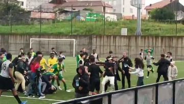 Equipa espanhola desiste de torneio no Porto devido a constantes cenas de pancadaria (vídeos)