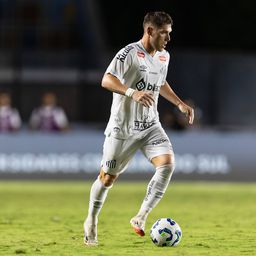 Benjamín Rollheiser, jogador do Santos contratado ao Benfica (Foto: Ruano Carneiro/IMAGO)
