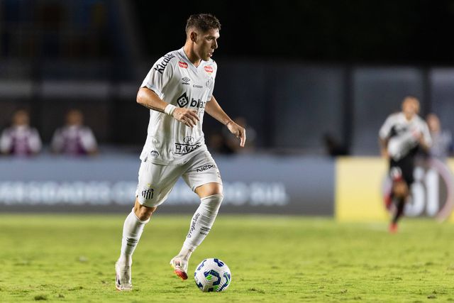 Benjamín Rollheiser, jogador do Santos contratado ao Benfica (Foto: Ruano Carneiro/IMAGO)