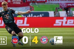 VÍDEO: Guerreiro assiste e Kimmich marca com um 'passe' para a baliza