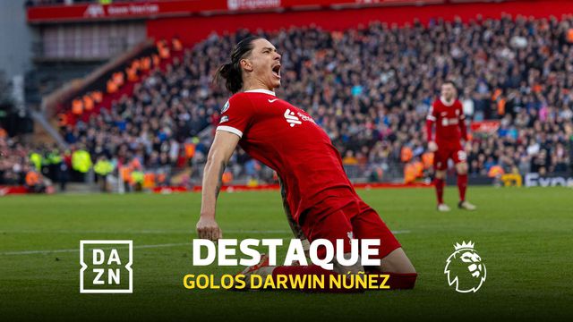 Os melhores golos de Darwin Núñez no Liverpool (vídeo)