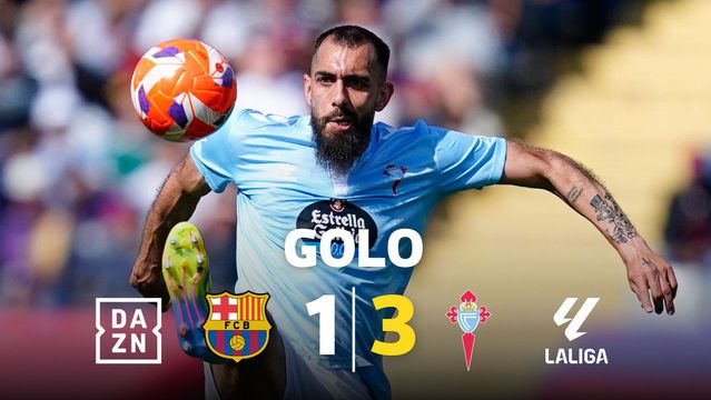 VÍDEO: estendeu-se uma passadeira e Borja Iglesias chegou ao hat trick