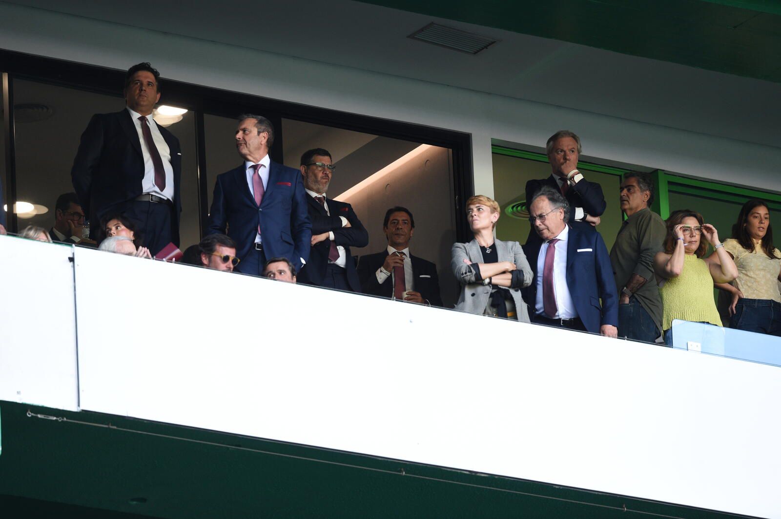 Rui Costa assistiu ao dérbi num camarote de Alvalade - Foto: Sérgio Miguel Santos