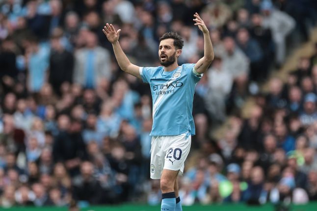 Bernardo Silva foi titular na vitória diante do Arsenal - Foto: IMAGO