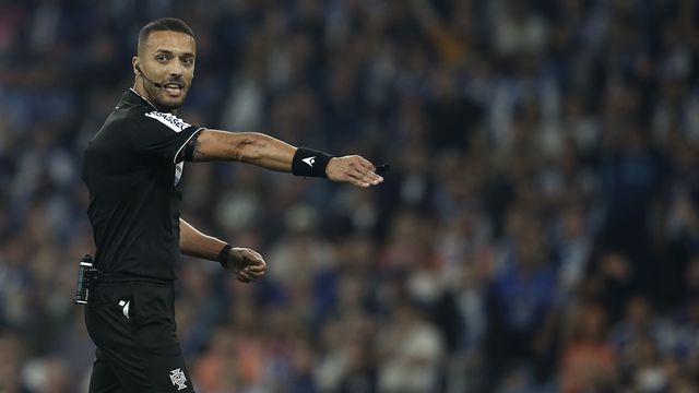 Cláudio Pereira, o árbitro do FC Porto-Tondela