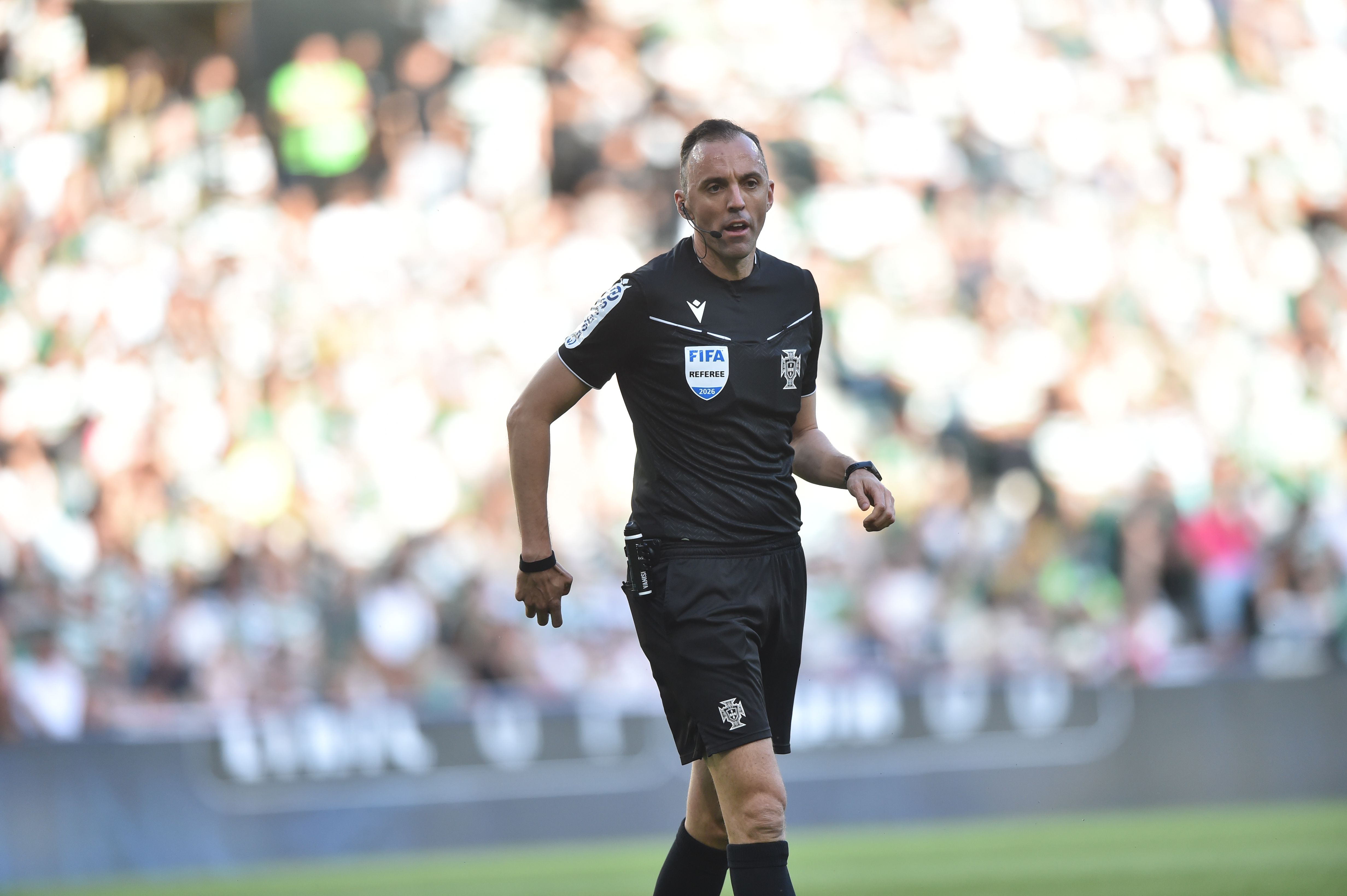João Pinheiro foi o árbitro do dérbi entre o Sporting e o Benfica - Foto: Miguel Nunes