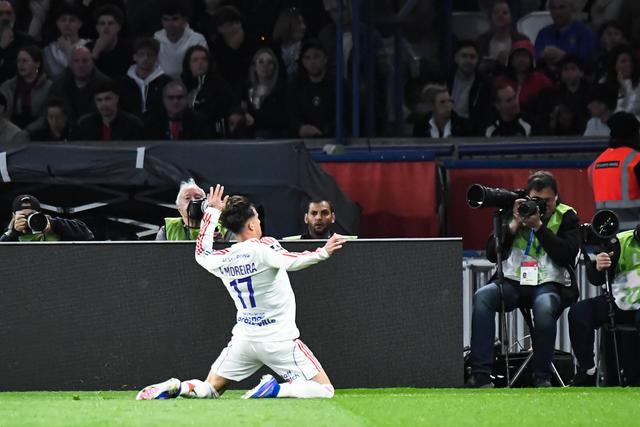 Afonso Moreira festeja golo apontado ao PSG