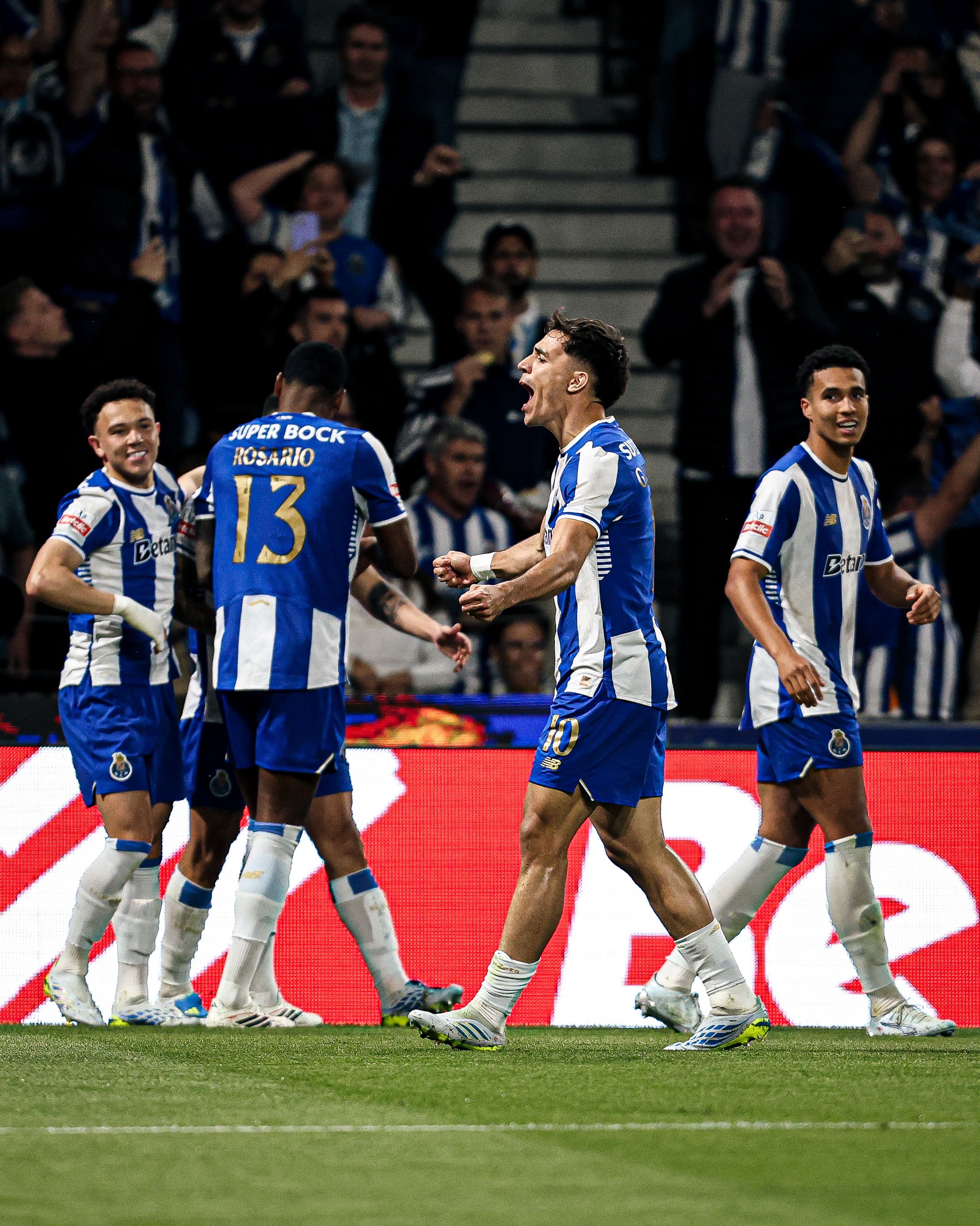 Gabri Veiga entrou na segunda parte... e abriu o marcador - Foto: LIGA PORTUGAL