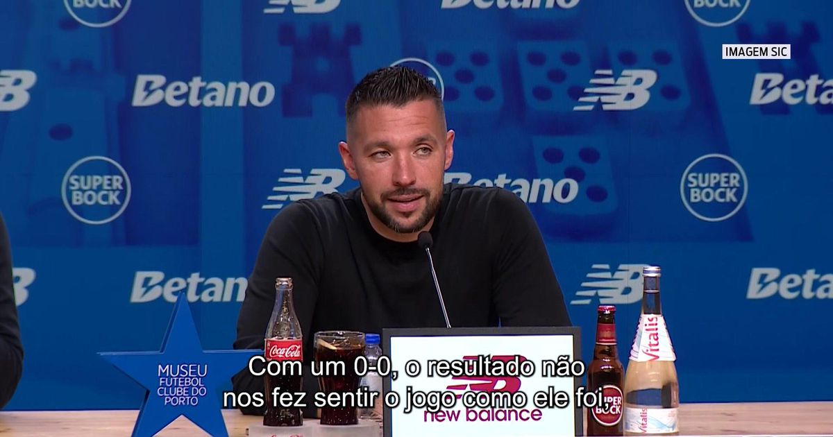 Farioli antevê jogo com o Sporting: «Temos oportunidade de passar»