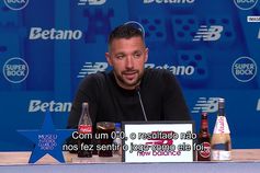 Farioli antevê jogo com o Sporting: «Temos oportunidade de passar»