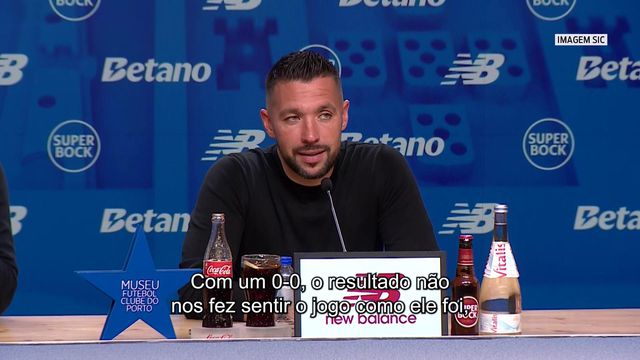 Farioli antevê jogo com o Sporting: «Temos oportunidade de passar»