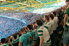 Reação ao penálti desperdiçado por Suárez