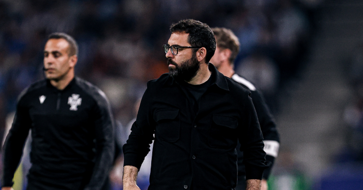 Gonçalo Feio após a derrota no Dragão: «Vamos conseguir cumprir a missão»