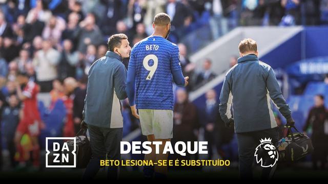 Beto substituído após choque de cabeças