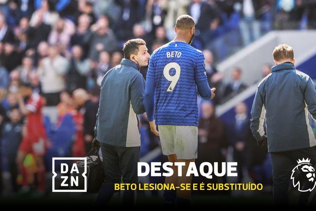 Beto substituído após choque de cabeças