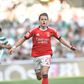 Schjelderup festeja o golo marcado ao Sporting  - Foto: Miguel Nunes