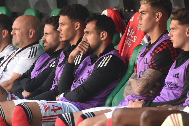 Pavlidis começou o dérbi com o Sporting no banco - Foto: Miguel Nunes