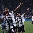 Festejos da Juventus diante do Bolonha