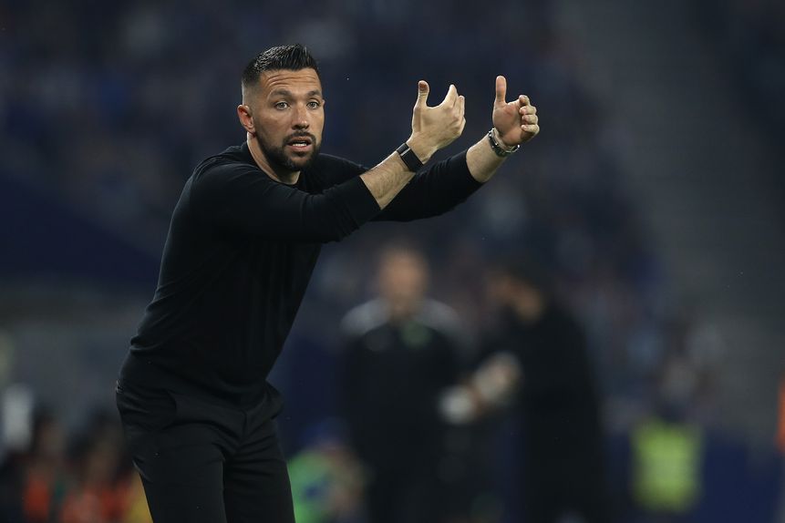 Francesco Farioli no FC Porto-Tondela - Foto: Manuel Fernando Araújo/Lusa