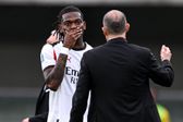 Rafael Leão pediu justificação a Allegri após ser substituído