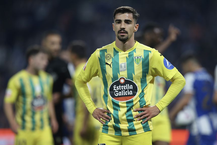 Rodrigo Conceição lesionou-se no duelo com o Nacional - Foto: Manuel Fernando Araújo/LUSA