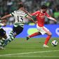 Rafa Silva marcou o golo da vitória do Benfica no dérbi com o Sporting - FOTO: Sérgio Miguel Santos
