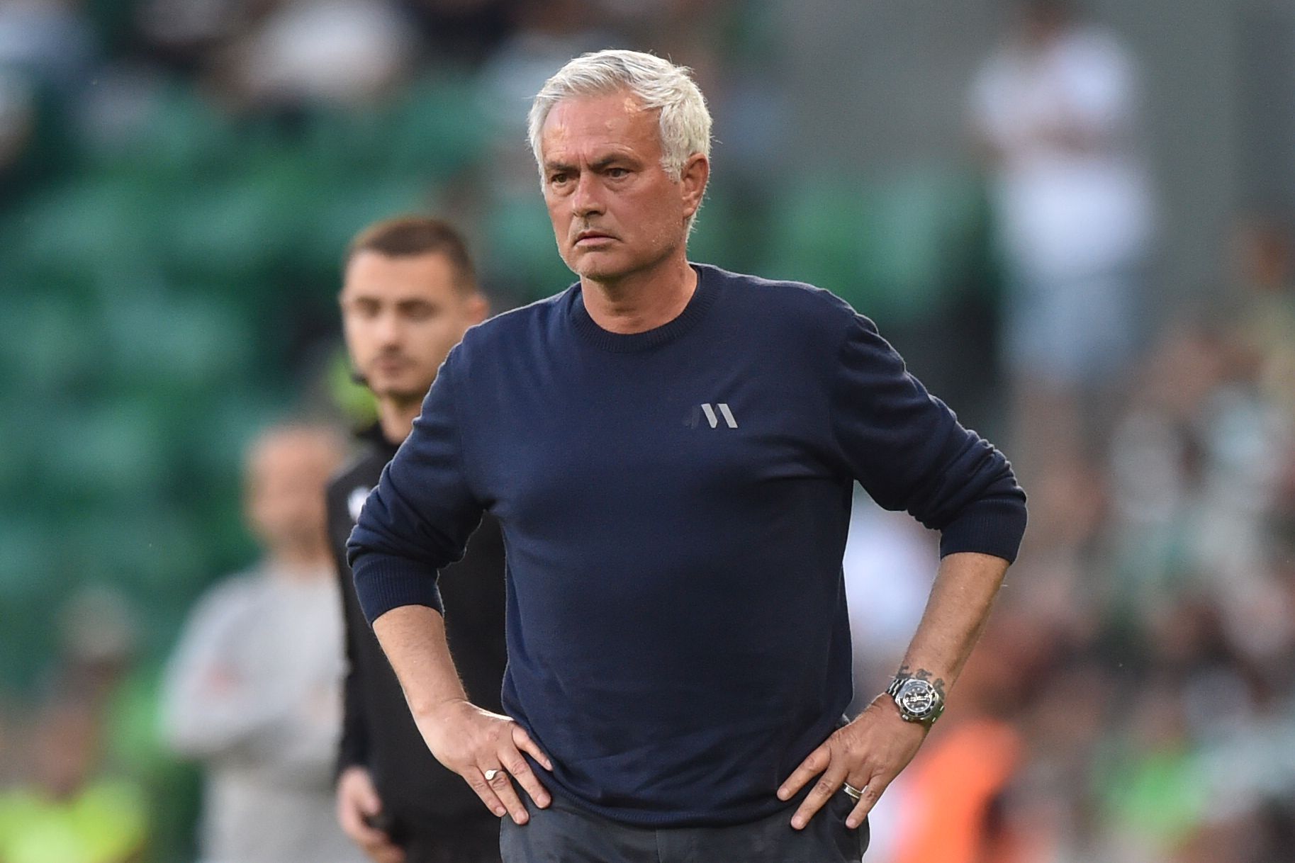 José Mourinho, treinador do Benfica (foto: Sérgio Miguel Santos)