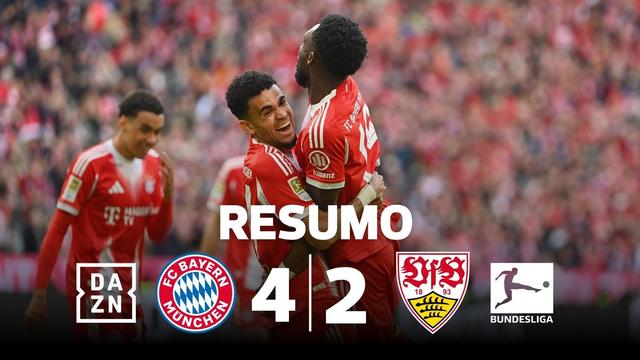 Bayern sagra-se bicampeão alemão e festejos... quase nem vê-los (resumo)