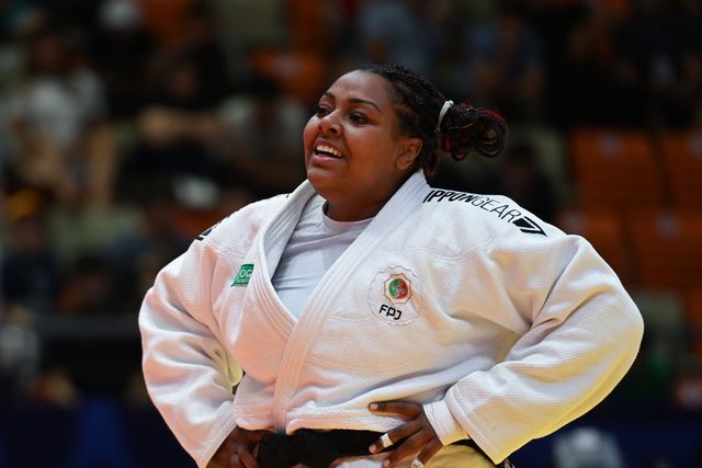 Rochele Nunes não conseguiu repetir o pódio no Europeu     Fotografia Imago