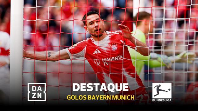 Três golos em seis minutos: Guerreiro deu início à 'remontada' do Bayern